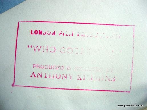 Original Large Film Publicity Photograph of the Actor Anthony Bushell playing a Guards Officer in the film Who Goes There — image 4