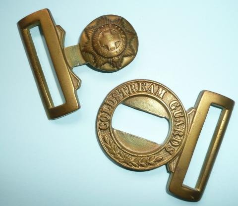 Coldstream  Guards Other Ranks Brass Waist Belt Clasp ( WBC) — image 2