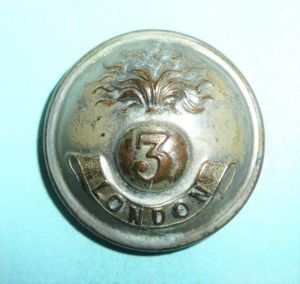 3rd (City of London) Volunteer Battalion Large Pattern Officers Silver …