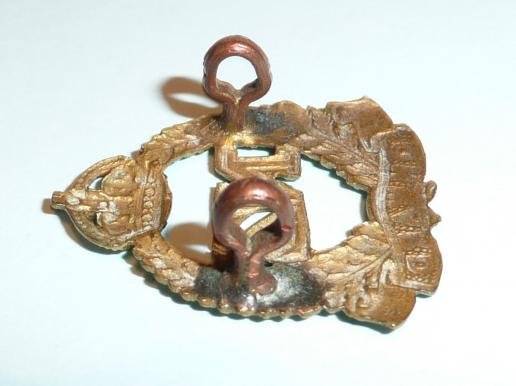 WW1 New Zealand Expeditionary Force Brass Collar Badge — image 5