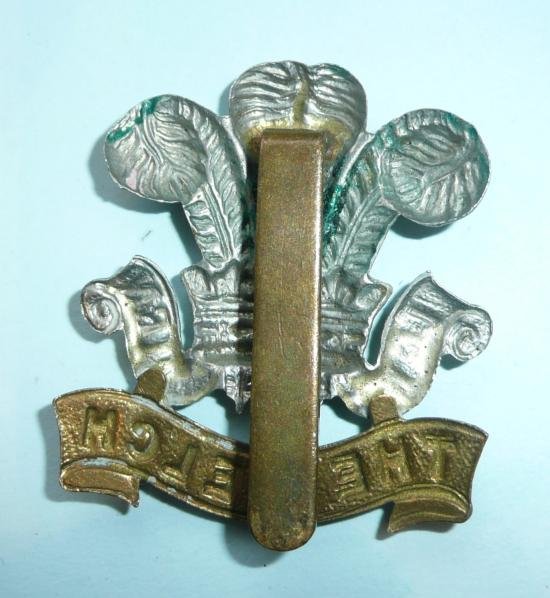 The Welch Regiment Other Ranks Bi-metal Cap Badge — image 2