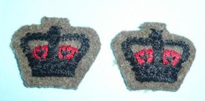 Pair of King Edward VIIs Own Gurkha Rifles Majors Rank …