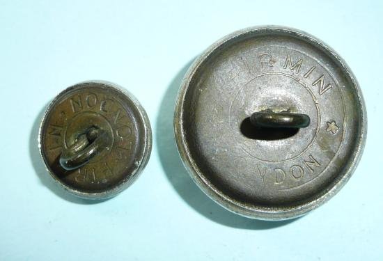 Blues & Royals Household Cavalry QEII Issue AA Staybrite Anodised Aluminium Buttons — image 2