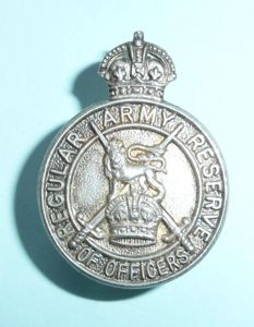 WW2 Home Front Hallmarked Silver Officers Regular Army Reserve Mufti …