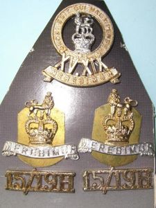 15th / 19th Hussars ( Kings Own ) Anodised Badge, …
