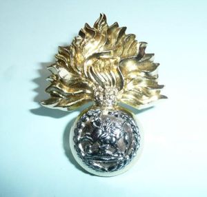 Royal Regiment of Fusiliers (RRF) Staybrite / Anodised Aluminium Cap …