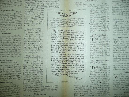 3 Different Editions of the WW2 Red Cross & St John's Ambulance Prisoners of War Newspaper Bulletin — image 3