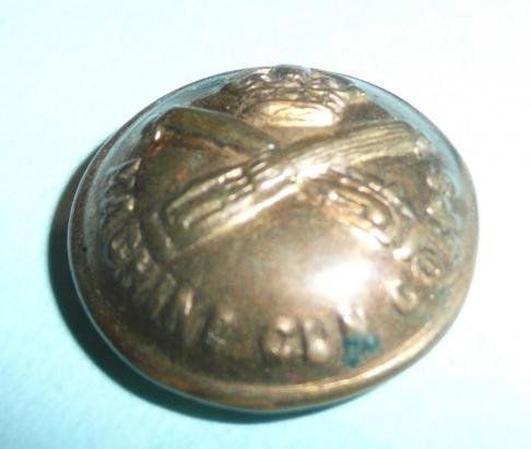 WW1 Machine Gun Corps MGC Officers Medium Brass Button — image 2