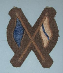 British Army Signallers Embroidered Khaki Cloth Proficiency Trade Arm Badge …