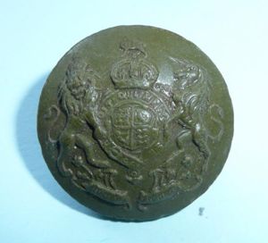 WW2 Economy Plastic General Service Button