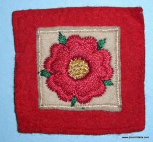 42nd ( Lancashire ) Division ( TA ) Embroidered / …
