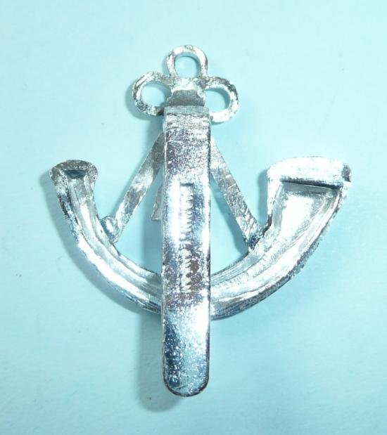 Ox & Bucks Light Infantry Anodised silver aa Cap Badge - Firmin London — image 2