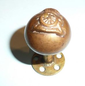 Indian Artillery Officers Large Pattern Gilt Brass Ball Button for …