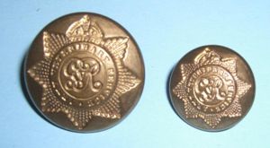 Pair of WW1 era Veterinary Corps Officers Buttons, Large and …