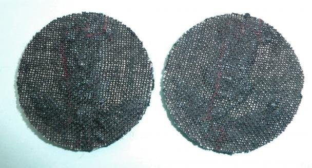 Indian Air Force (IAF) Match Pair of Embroidered Cloth Collar Badges — image 2