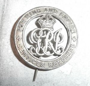 WW1 Silver War Badge (SWB) to Rifleman George Eley, The …