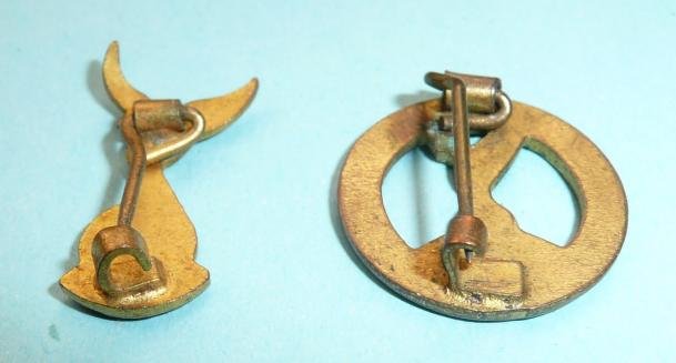 Royal Air Force Association (RAFA) x 2 variants of enamel and gilt lapel badges — image 3