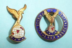 Royal Air Force Association (RAFA) x 2 variants of enamel …