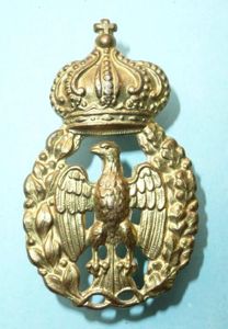 Italy Italian Royal Air Force Brass Shoulder Board Badge Early …
