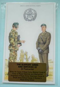 The Support Arms & Services - Set 2 Postcards published …