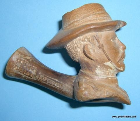 Boer War - An Original Commemorative Boer War Pipe of the City Imperial Volunteers (CIV) — image 2