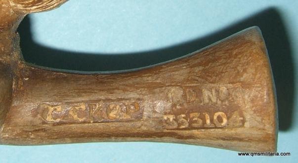 Boer War - An Original Commemorative Boer War Pipe of the City Imperial Volunteers (CIV) — image 5