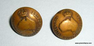 Pair of Small pattern Imperial Australian Military Forces Brass Cap …