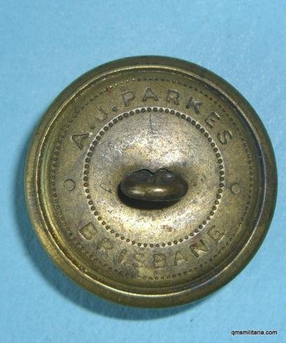 Australian Military Forces Large Gilt Officers Button — image 2
