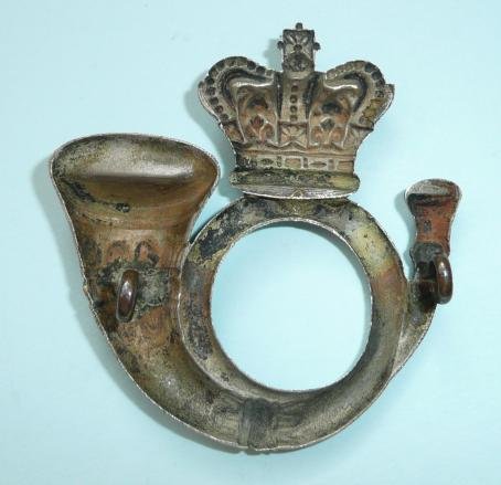 Generic Volunteer Rifle Corps White Metal Shako / Kepi Cap Badge, Circa 1859 - 1887 — image 3