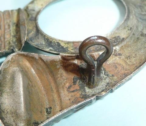 Generic Volunteer Rifle Corps White Metal Shako / Kepi Cap Badge, Circa 1859 - 1887 — image 5