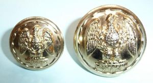 2nd Dragoons - Royal Scots Greys (RSG) 4 Buttons, including …