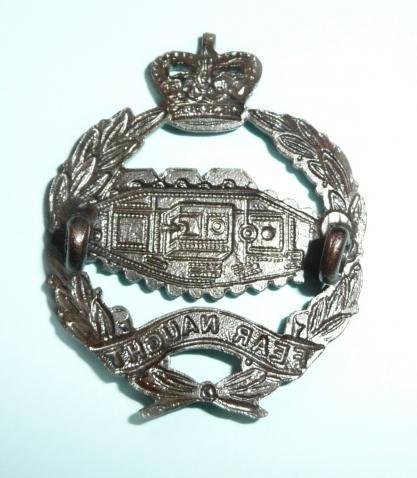 Royal Tank Regiment (RTR) Officers Right Facing OSD Collar Badge, QEII issue — image 2