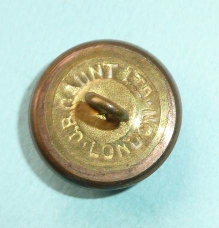 Queens Own Royal West Kent Regiment - Silver / Gilt Officers Mess Dress Button — image 2