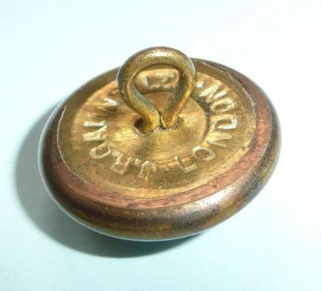 Queens Own Royal West Kent Regiment - Silver / Gilt Officers Mess Dress Button — image 3