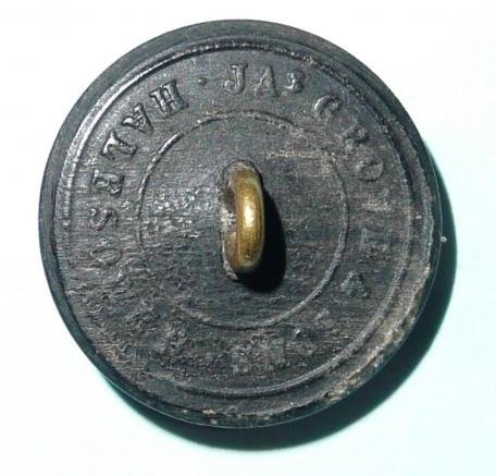 Somersetshire Rifles (Vounteers) Large Pattern Black Horn Button — image 3