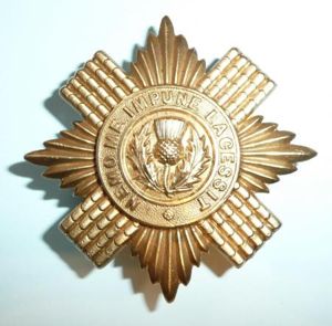 Scots Guards Brodrick Cap Badge, 1902 - 1905