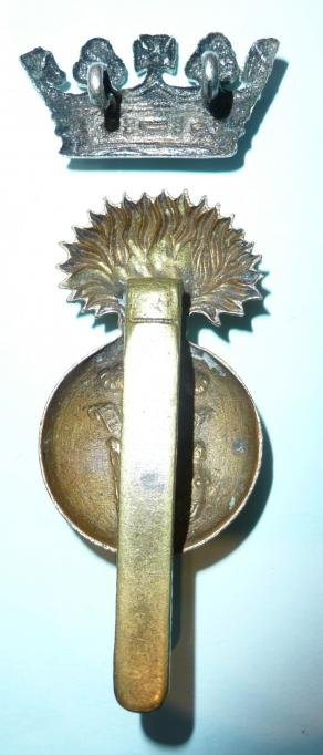 Princess Victoria 's Royal Irish Fusiliers (RIF) ( 87th & 89th Foot) Large Pattern Brodrick Cap Badge — image 2