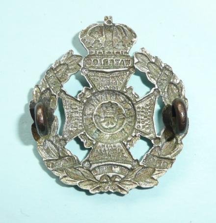 Rifle Brigade (Prince Consort's Own) Small Pattern other Ranks White Metal Field Service Cap Badge — image 3