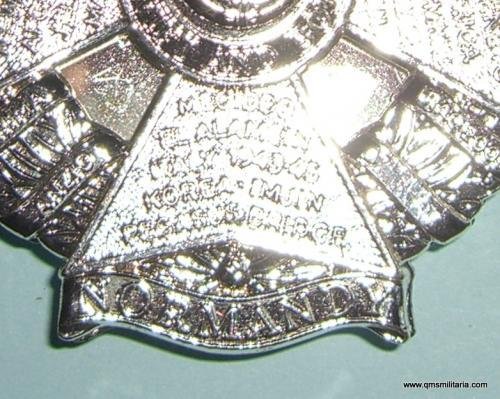 The Rifles Warrant Officers Cross Belt Plate — image 3