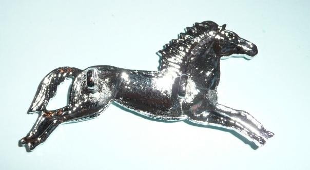 The Royal Dragoon Guards Silver Chromed White Metal NCO's Arm Badge — image 2