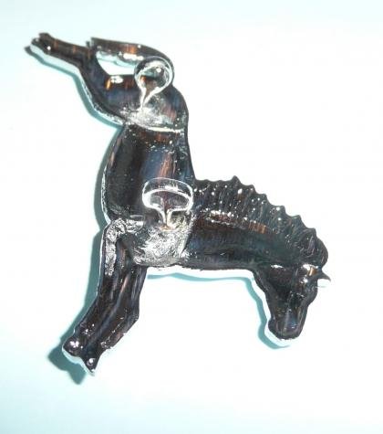 The Royal Dragoon Guards Silver Chromed White Metal NCO's Arm Badge — image 3