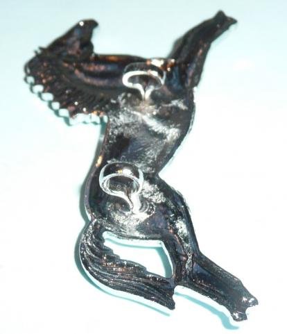 The Royal Dragoon Guards Silver Chromed White Metal NCO's Arm Badge — image 4