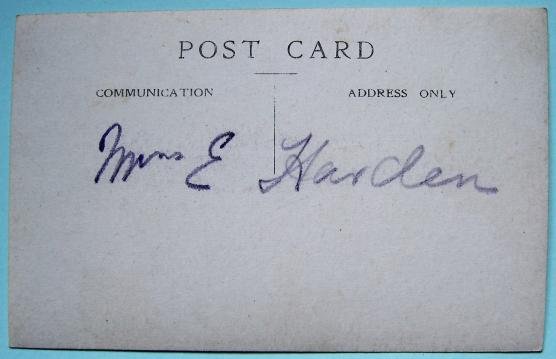 WW1 Photo of Private Soldier Foreign Service Dress and Wolseley Helmet with Regimental Flash ( Suffolk Regiment ?) — image 3