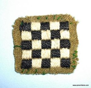 WW1 Original Cloth 34th Division Formation Sign Flash Designation