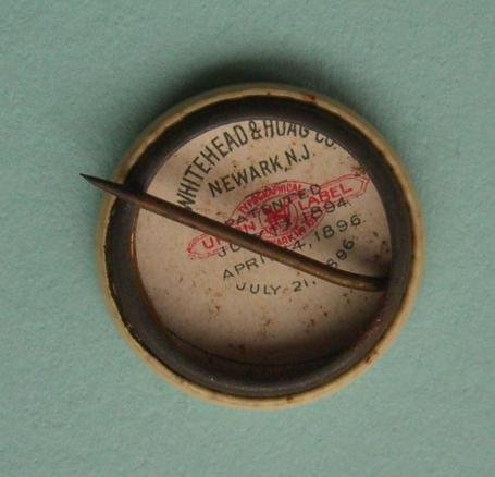 General Hector MacDonald - Photographic Boer War Commemorative Celluloid Tin Tinnie Button Badge — image 3