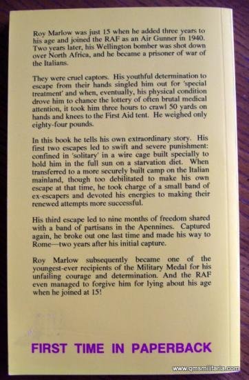 Roy Marlow M.M.  - A WW2 escapers tale of daring do from a Royal Air Force ( RAF ) Air Gunner — image 2