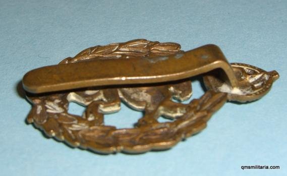 Scarce Women's Royal Army Corps ( WRAC ) Bi Metal Cap Badge, King 's Crown — image 3