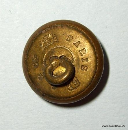 French Naval Officers Gilt Brass Button — image 3