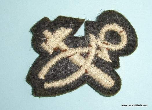 Khaki Dress Crossed Pinchers and Hammer Proficiency Badge — image 2