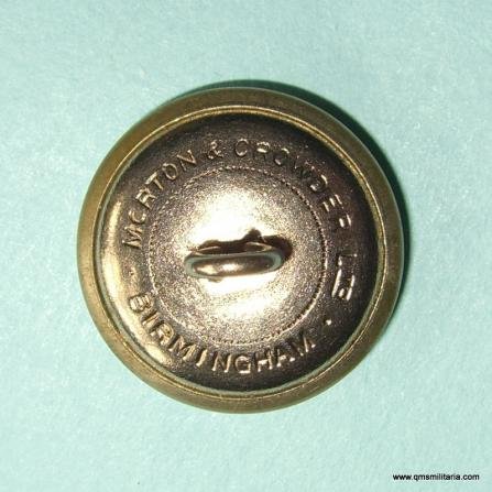 WW2 Home Front  - National Fire Service ( NFS ) Large Pattern White Metal Button — image 2